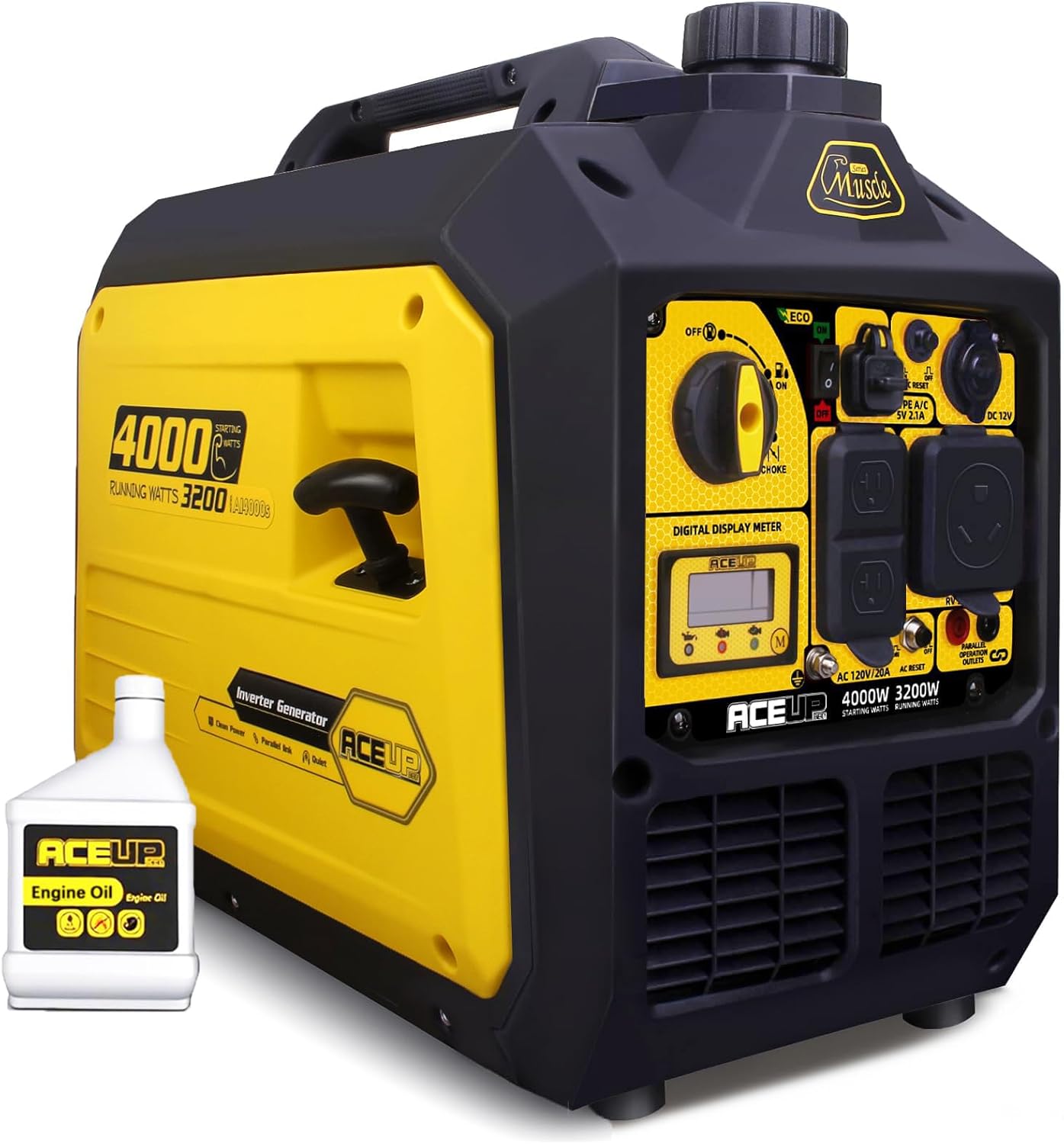Aceup Energy 4000 Watt Portable Generator,